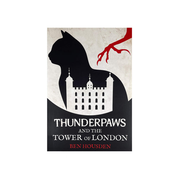 Front cover of the fantasy adventure Thunderpaws and the Tower of London