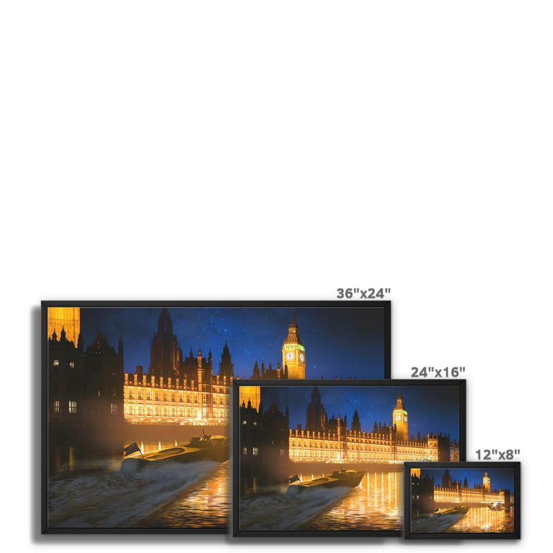 PARLIAMENT - NO LOGO Framed Canvas - product image detail