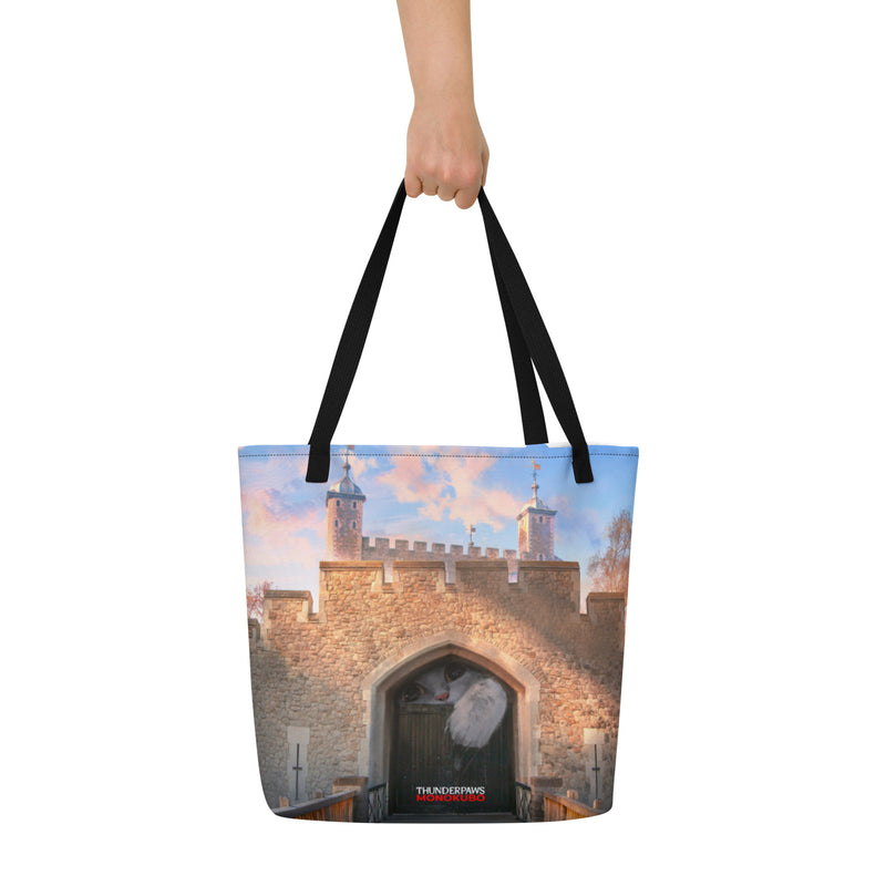 Large Tote with Pocket - TOWER + TOWER - product image detail