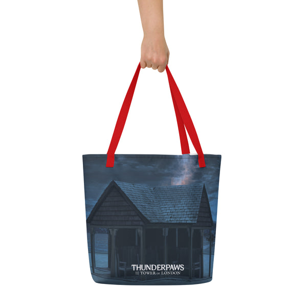 Large Tote with Pocket - DOUBLED + DOUBLED - product image detail