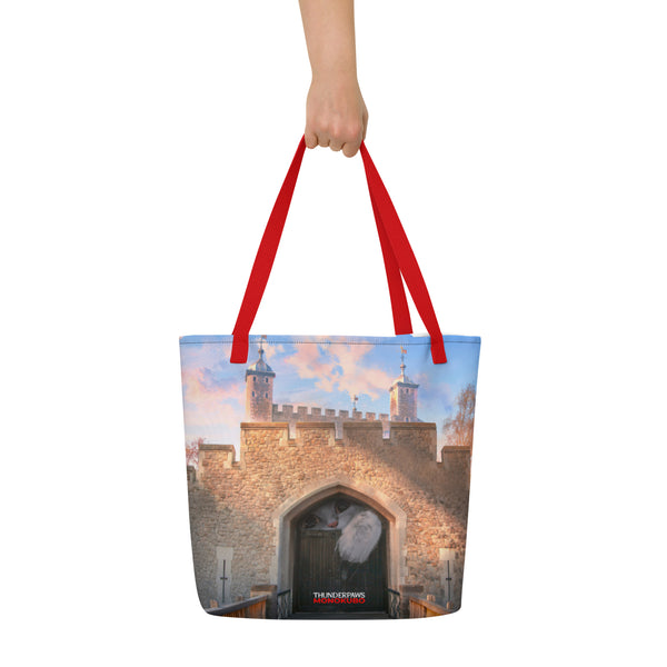 Large Tote with Pocket - TOWER + TOWER - product image detail