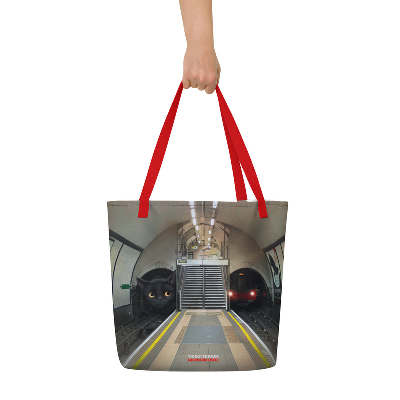Large Tote with Pocket - TUBE + TUBE - product image detail