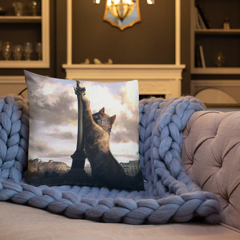 Premium Linen Feel Cushion/Pillow - TRAFALGAR + TRAFALGAR - product image detail