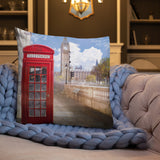 Premium Linen Feel Cushion/Pillow - BIG BEN + BIG BEN - product image detail