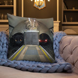 Premium Linen Feel Cushion/Pillow - TUBE + TUBE - product image detail