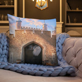 Premium Linen Feel Cushion/Pillow - TOWER + TOWER - product image detail